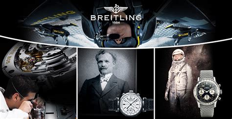 breitling pwesonaggi importanti|breitling brand history.